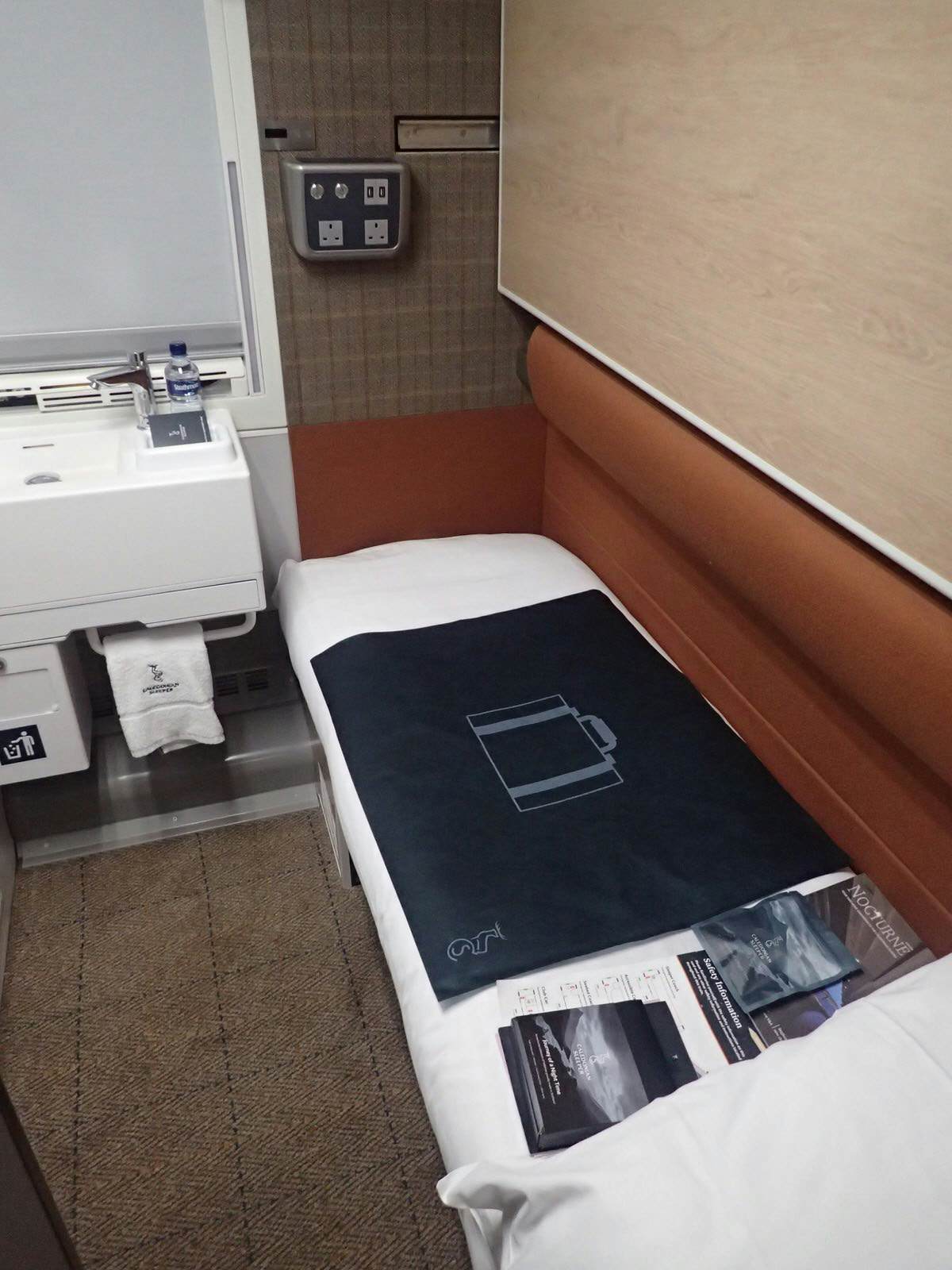 Inside the UK's longest sleeper train journey Lonely